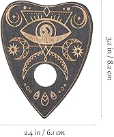 Vista 2 de 4 soportes de exhibición de esfera de cristal de madera, soporte de base de bola de cristal para esfera, varios expositores de bolas de cristal