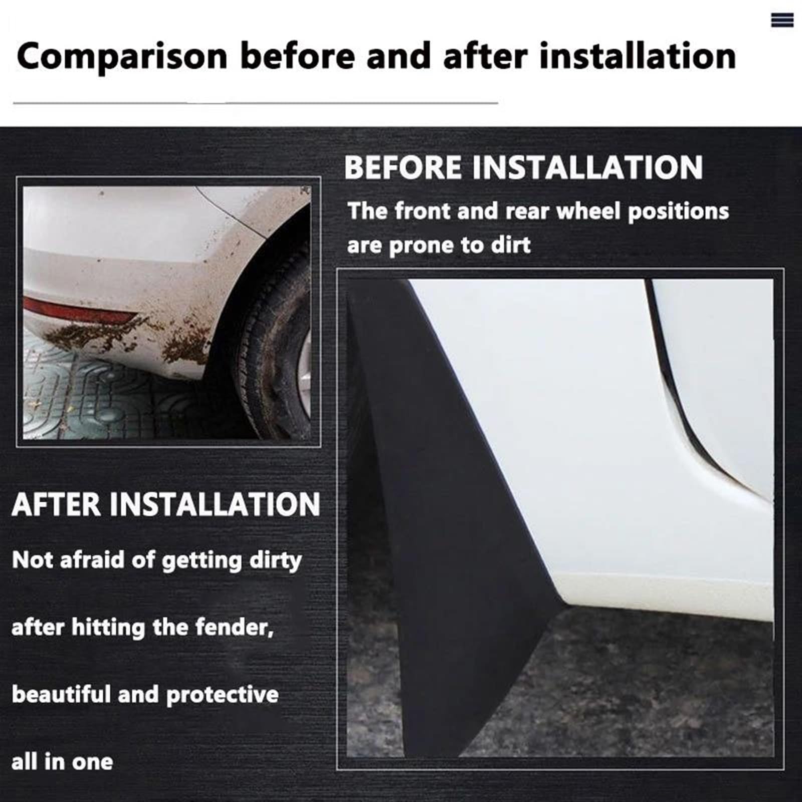 Auto Clover Wind Deflectors Set For Mini Countryman 2017 - 2023 (6 Pcs U2013 Auto Clover Store UK