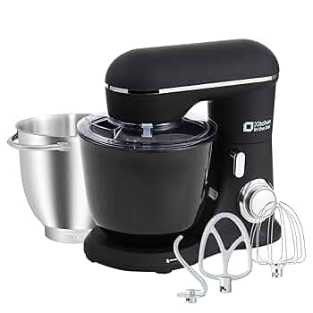 スタンドミキサー 1200W 5L ブラック スタンドミキサー 1200W 5L ブラック Amazon | Kitchen in the