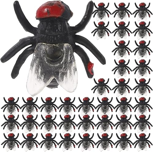 50 piezas de plástico falso simulado broma Halloween Prop broma realista mini plástico