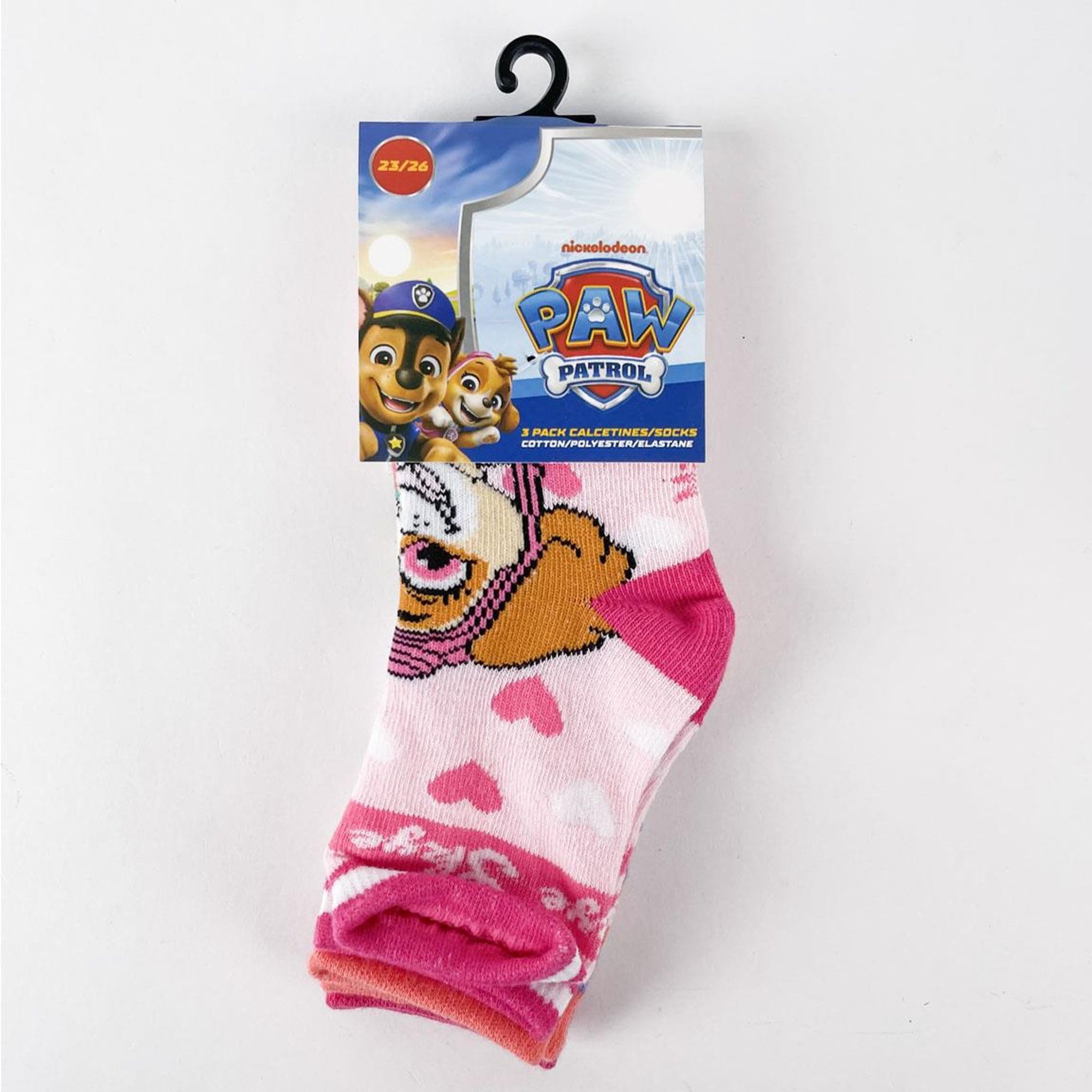 Paw Patrol Calcetines Niña Pack de 3 Cómodos Seguros CERDÁ LIFE'S LITTLE MOMENTS