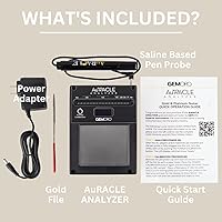 Vista 3 de GemOro Auracle Analyzer Gold Tester Probador electrónico compacto portátil y preciso de oro y platino de alto quilates Herramienta de joyería
