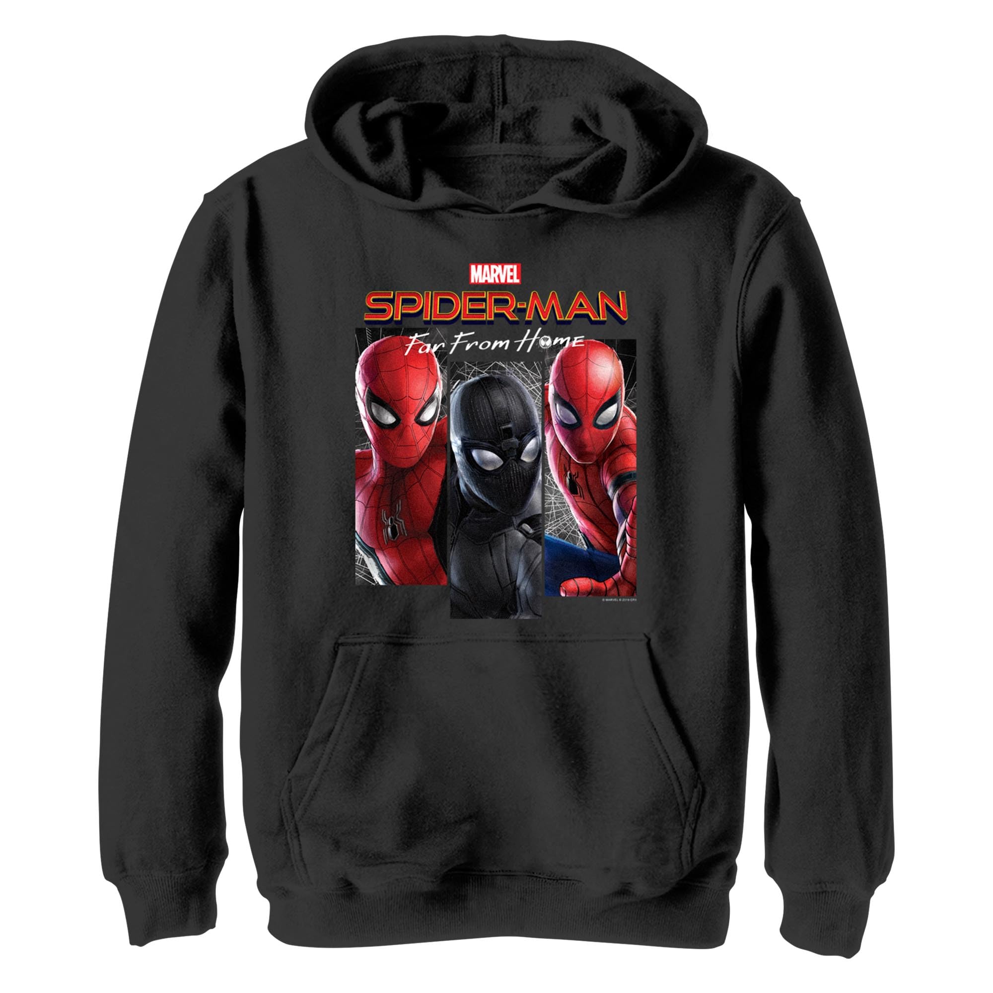 Sweat à capuche Marvel Spider enfant pull motif araignée mode garçon