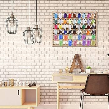 く*）様 ★DIY ★木製 ミシン糸巻き収納ラック (ラックのみ)糸は売り切れま Amazon | MORYTRADE 糸巻ラック ミシン糸 刺繍糸 糸立て 台 木製