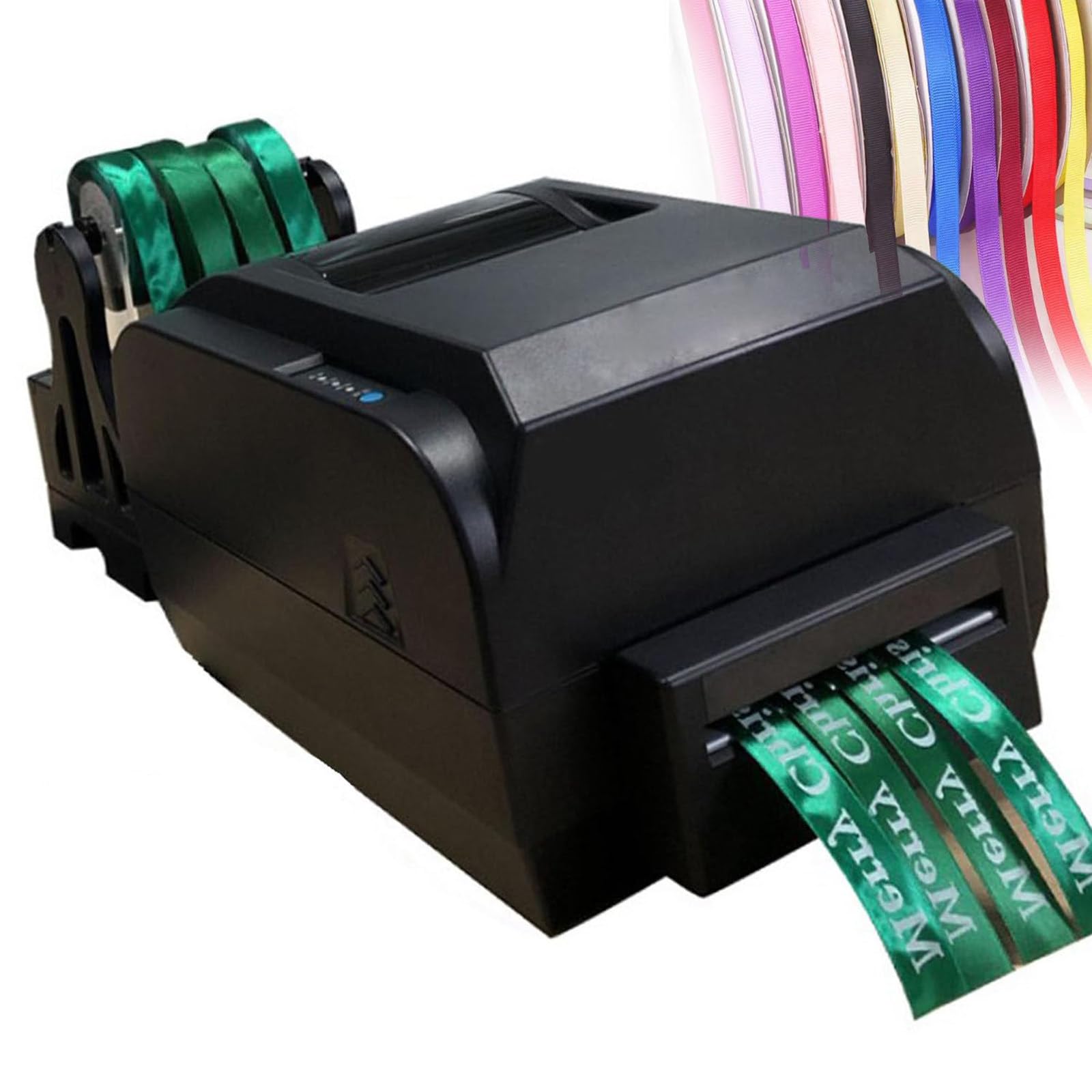 Macchina per Stampa a Nastro Automatica per Stampa a Nastro di Raso Macchina per Stampa a Nastro di Raso per Etichette di Larghezza 12-20mm Applicabile,Supporta Oltre 50 Lingue