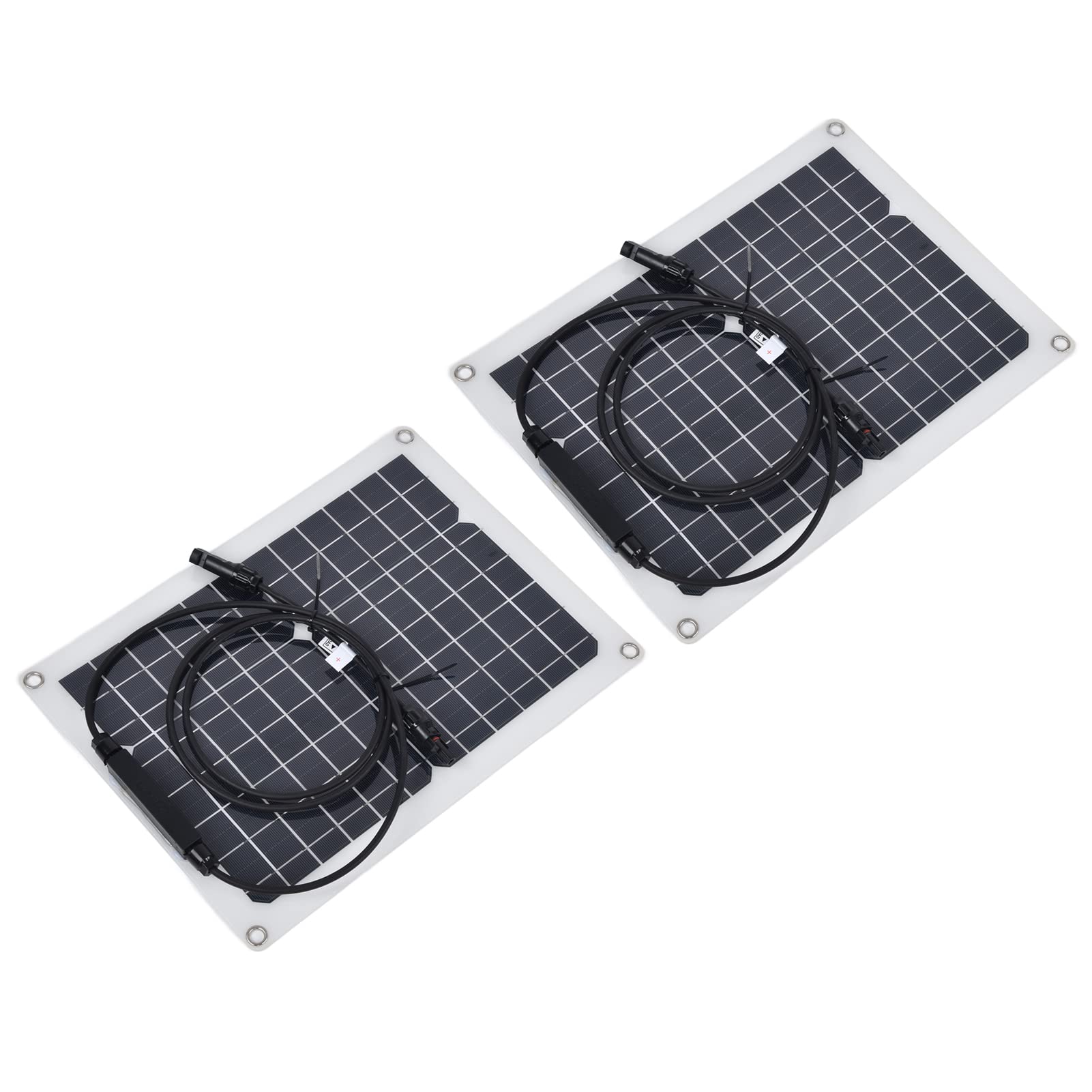 Kit de panneaux solaires 2 pièces 15 W chargeur de panneau solaire monocristallin portable haute efficacité léger pliable pour le chargement de caravane de bateau de camping-car