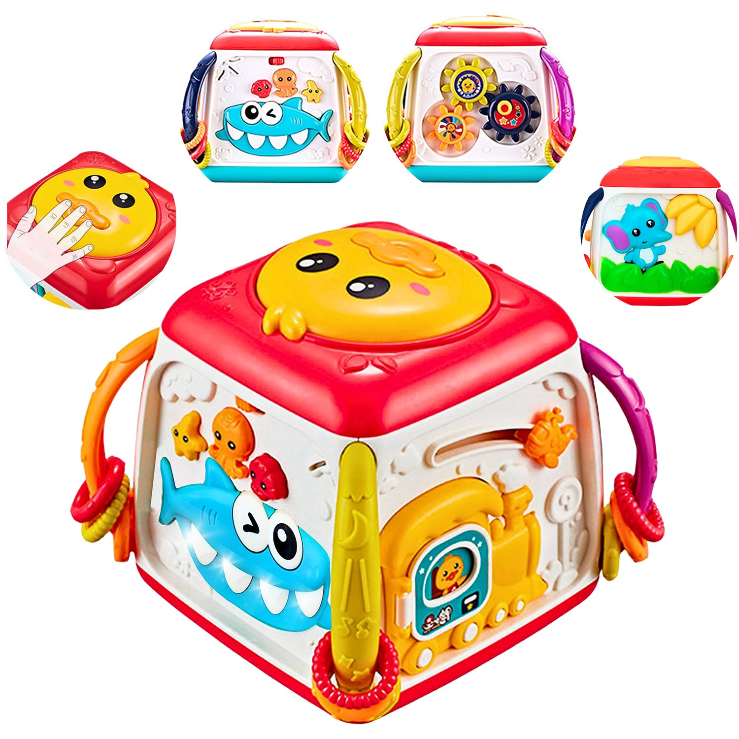 swadesi krafts 5 in 1 Multipurpose Activity Play Center, Colorful and Attractive Musical Baby Activity Cube Toy for 1.5-5 Years Old Boys and Girls, Toys with 5 Different Activities (B0CQRM9BT3) Amazon Price History, Amazon Price Tracker