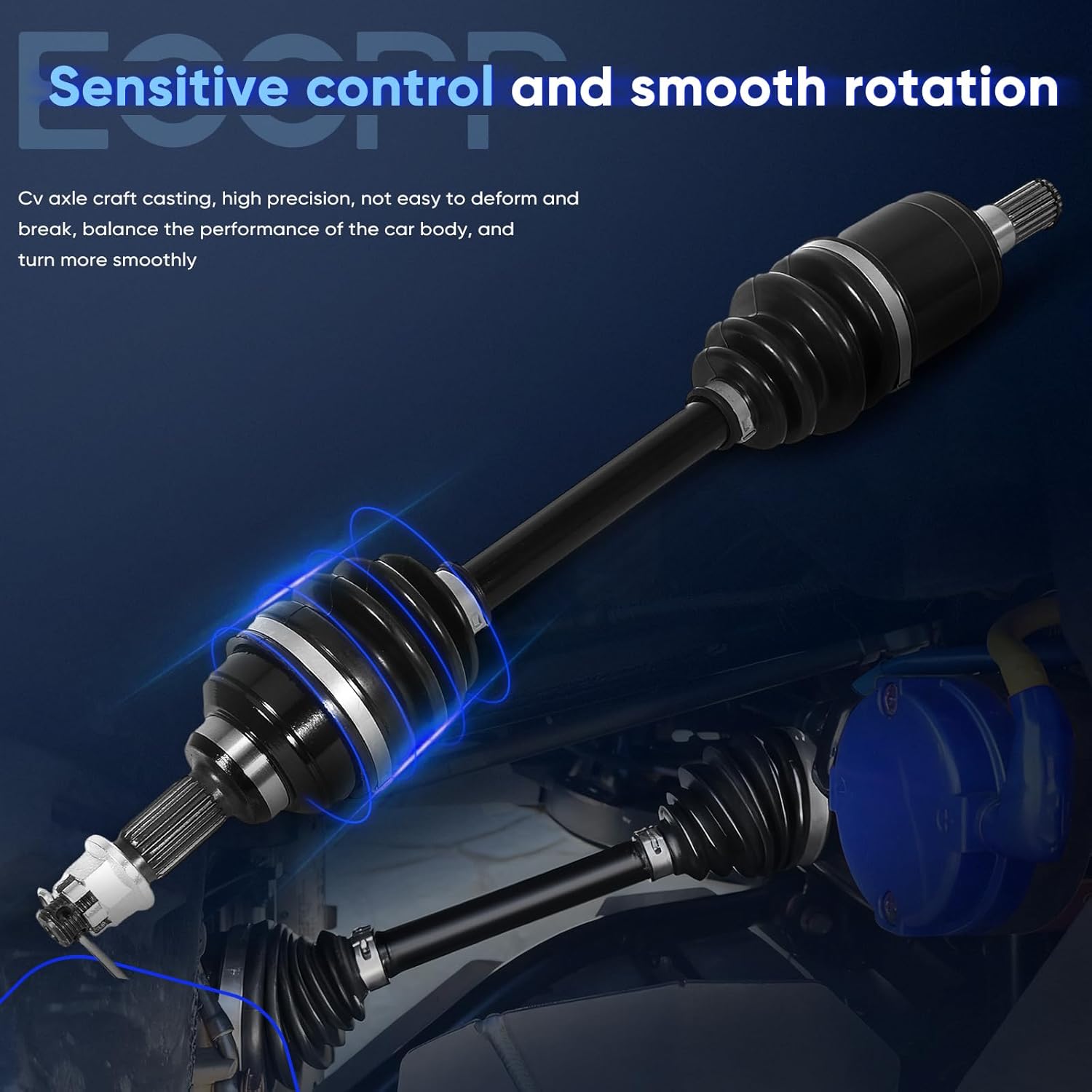 ECCPP CV Axle Shaft Assembly fits for 1998-2004 for Honda TRX 450 foreman Front Left Right 42220-HN0-A01