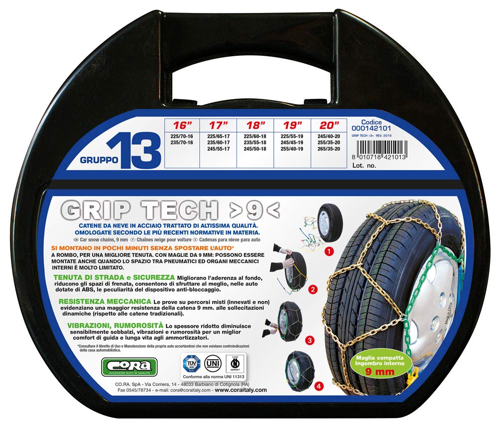 Łańcuchy śniegowe Grip Tech Grupa 13