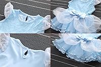 Vista 28 de Dressy Daisy Disfraz de princesa para bebé, disfraz de tutú de tul para cumpleaños, Halloween, traje con diadema Estilo I