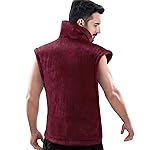 RENPHO Heating Pad for Neck and Shoulders and Back, Christmas Gifts for Women Men, Electric Heated Pad for Back Pain Relief, Hsa Store Eligible Items, FSA Eligible, ETL Safety Certified, 21x23 Red