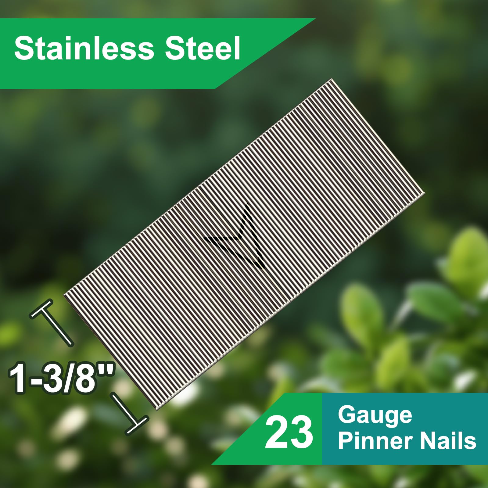 Amazon.com: Toicann 23 Gauge Stainless Steel Pinner Nails