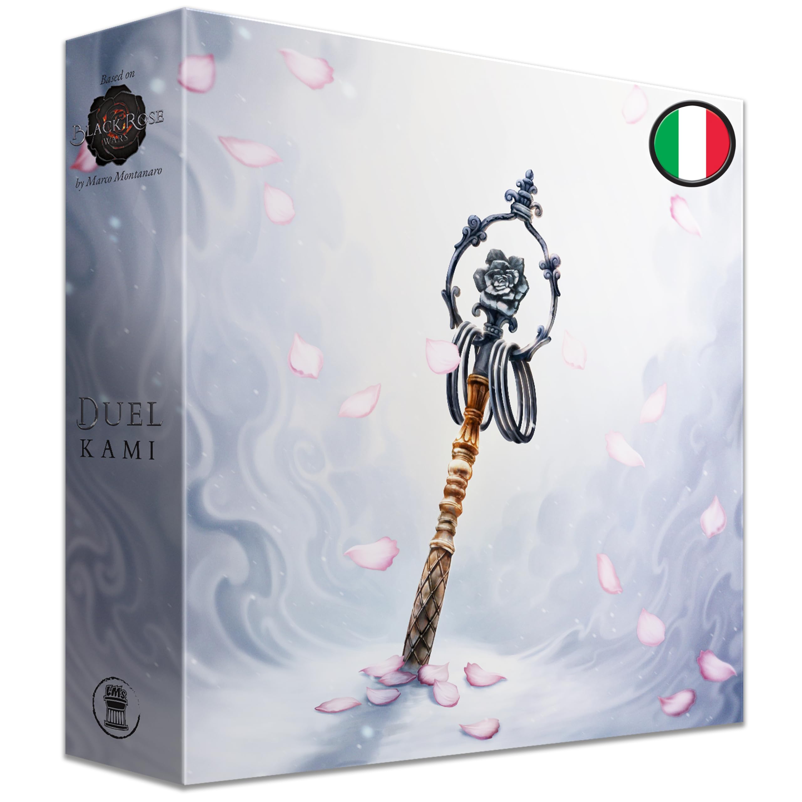 Asmodee Ludus Magnus Studio Black Rose Wars: Duel - Kami, Gioco da Tavolo Fantasy di Strategia e Combattimento, 2-4 Giocaotri, 10+ Anni, Edizione in Italiano