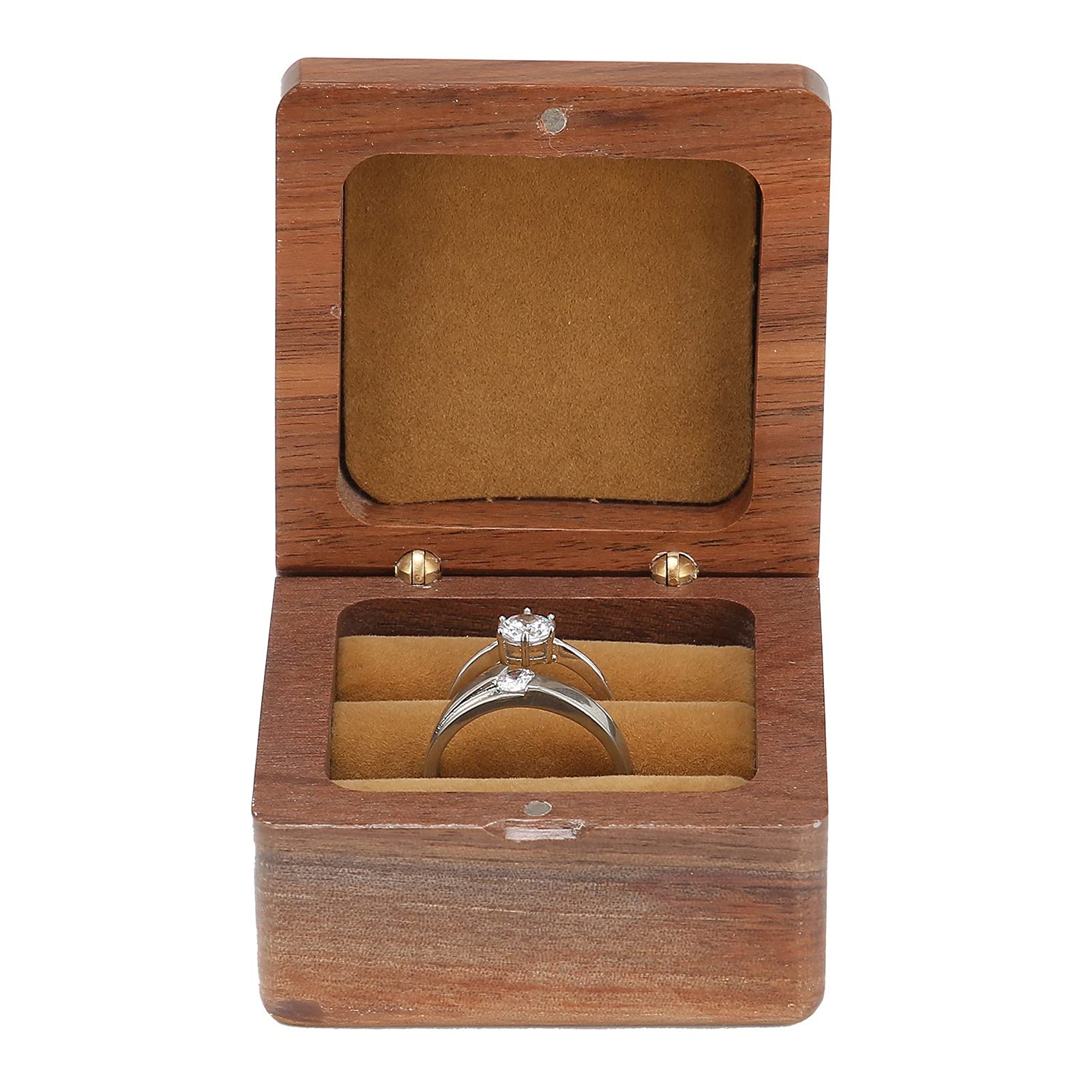 Estuche for guardar joyas, joyero for mujer, caja de madera for anillos