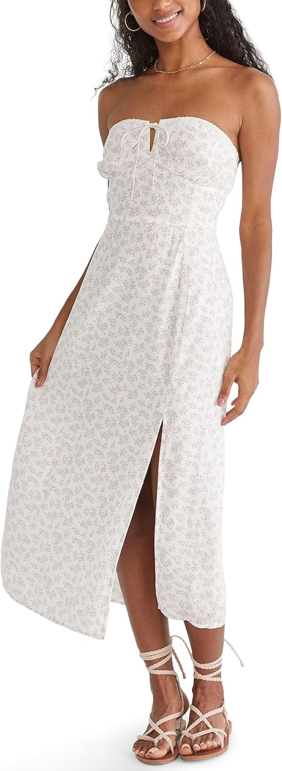 Aeropostale Women's Slip Midi Dress