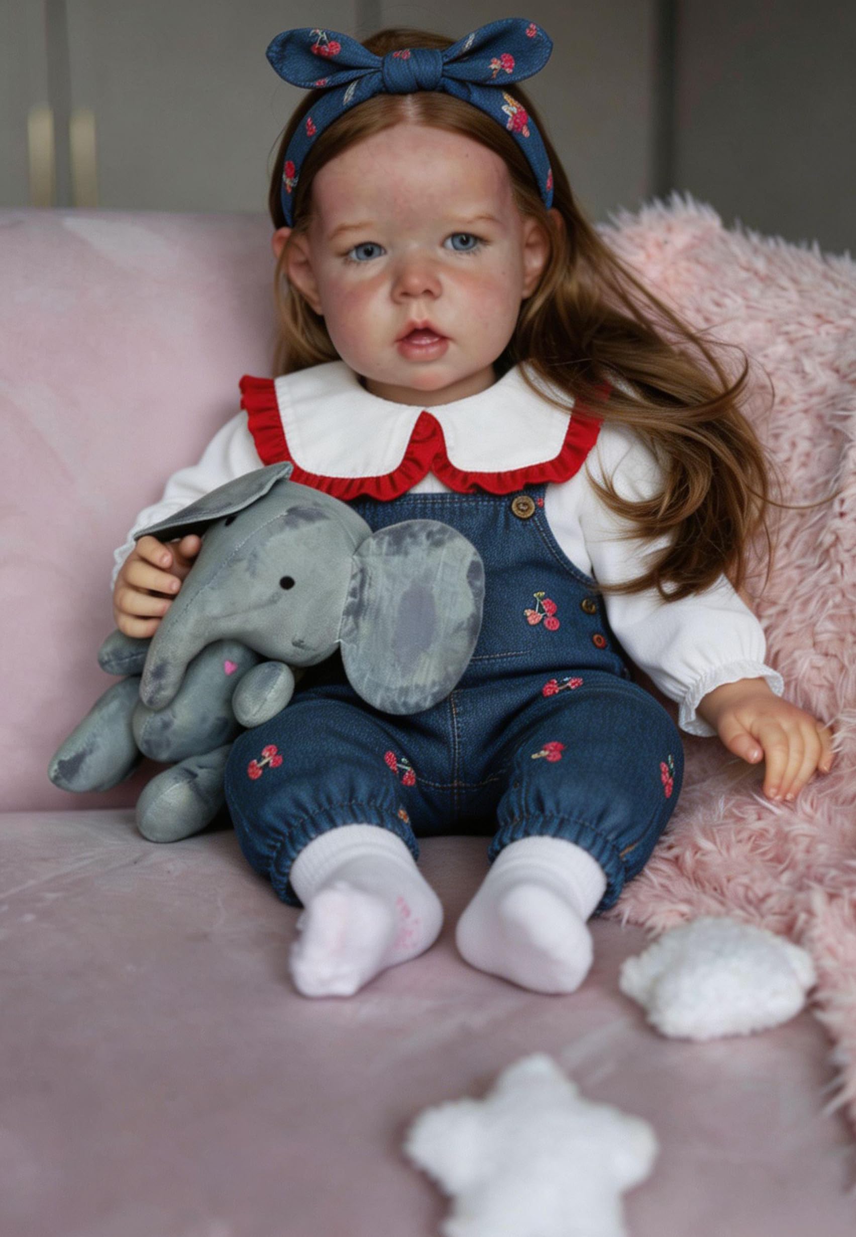 RXDOLL Ogromne lalki Reborn Baby Dolls Maluch Dziewczynka 71 cm Realistyczne lalki niemowlęce, które wyglądają na prawdziwie miękką winylową tkaninę, duży rozmiar, maluch, lalka, prezenty urodzinowe