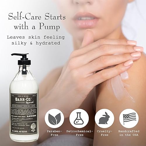 Miniatura 9 de BARR-CO. Loción de manteca de karité con aroma de abeto y pomelo para piel seca, pomelo brillante y bálsamo refrescante, loción hidratante de karité