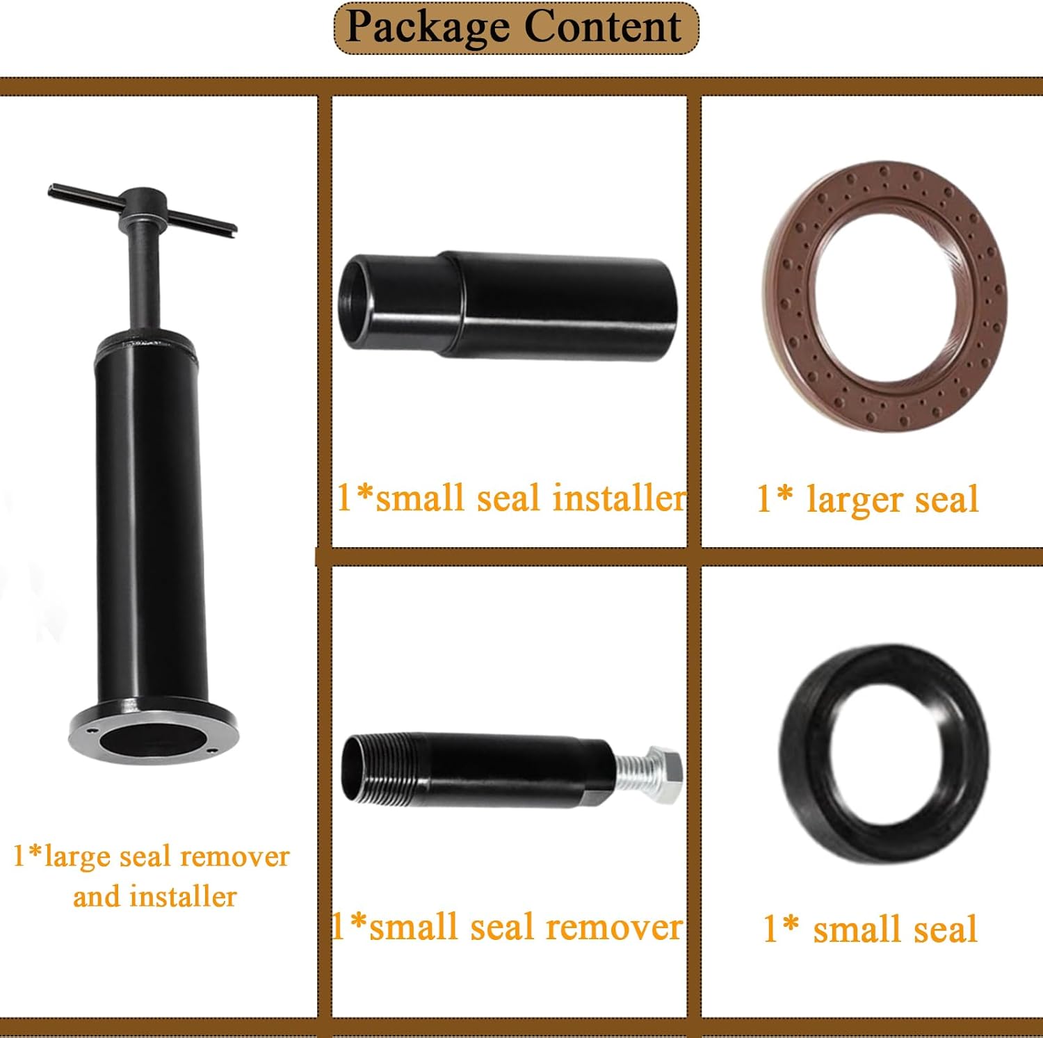 Dual Clutch Transmission Input Seal Remover Installer Tool Kit for Ford Transmission DCT DPS6