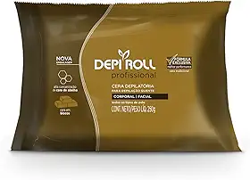 Depiroll Cera Quente Bloco 250Gr Tradicional