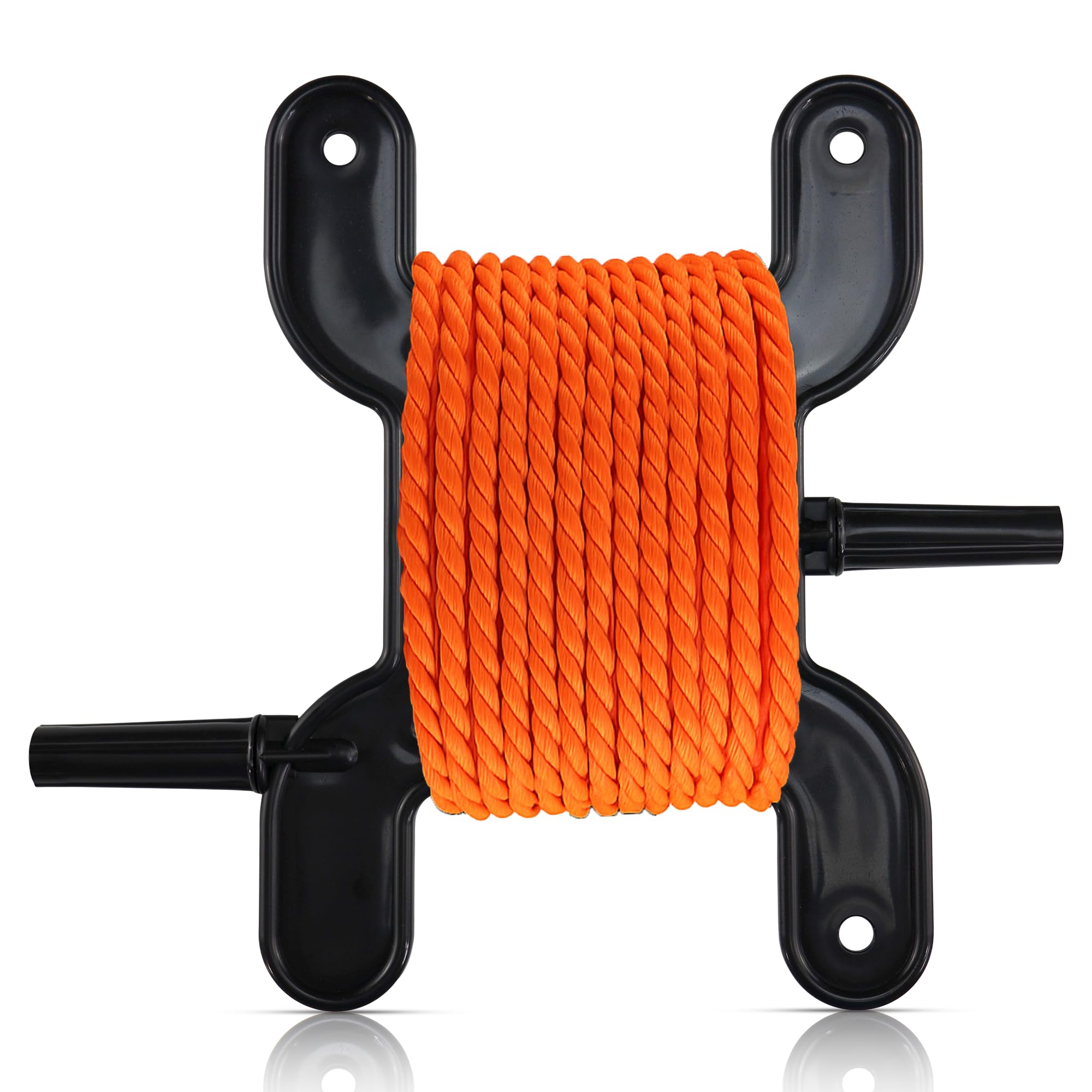 Harrier Hardware Trotline Cord Line Wire Winder, Black-image-30