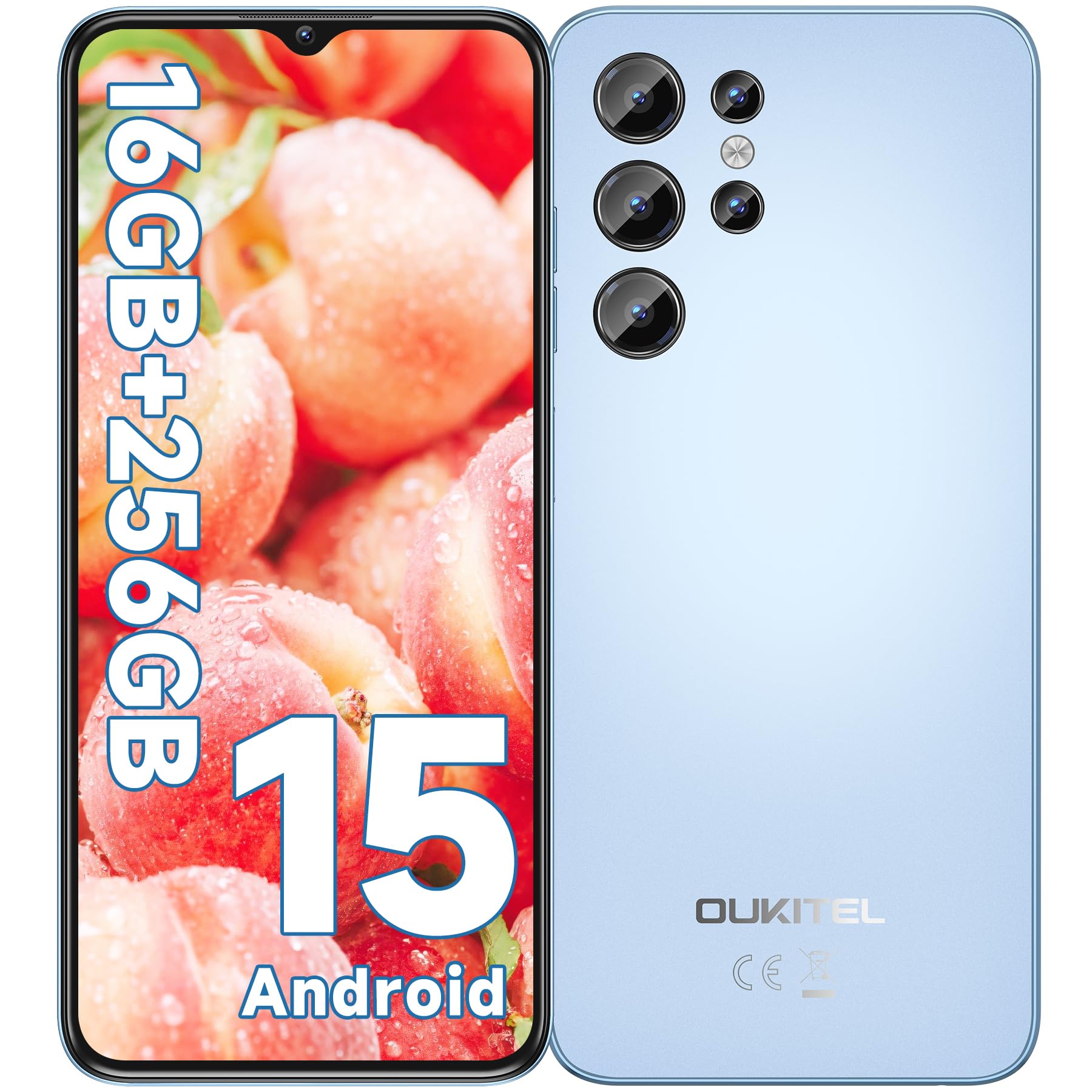 OUKITEL C1 スマートフォン 本体 Amazon | OUKITEL C1 本体 SIMフリー スマホ 6.52インチ HD 大画面