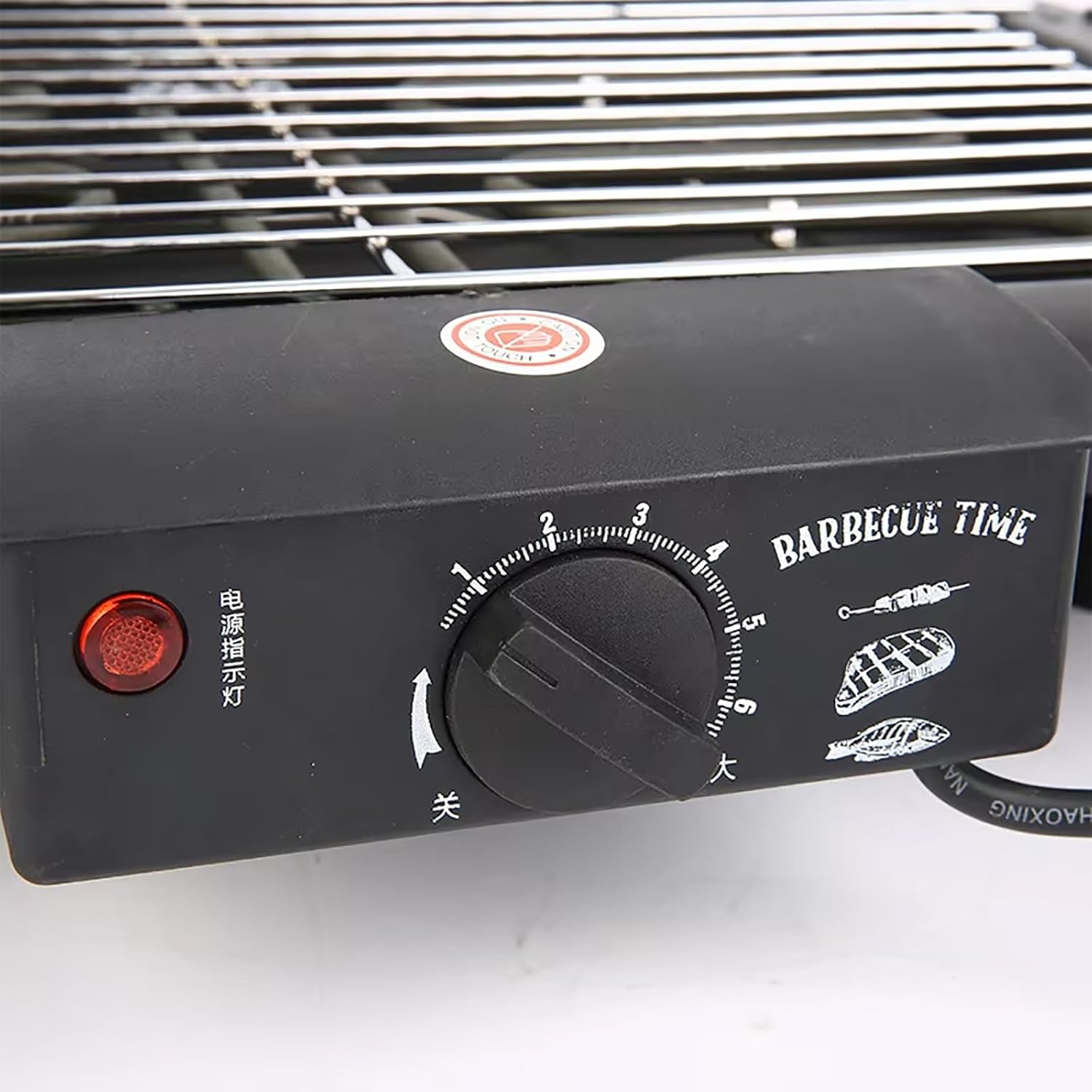 Electric BBQ Grill 2000W Smokeless Non-Stick Table Top Griddle with Removable Drip Tray, 7 Adjustable Temperature Levels, Easy to Clean for Family Dinners and Parties