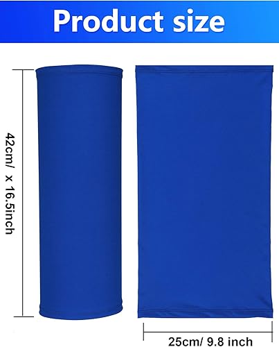 Miniatura 7 de SATINIOR Neck Gaiter Mask Windproof Scarf UV Protection Balaclava Bandanas Breathable Winter Outdoor for Men Women