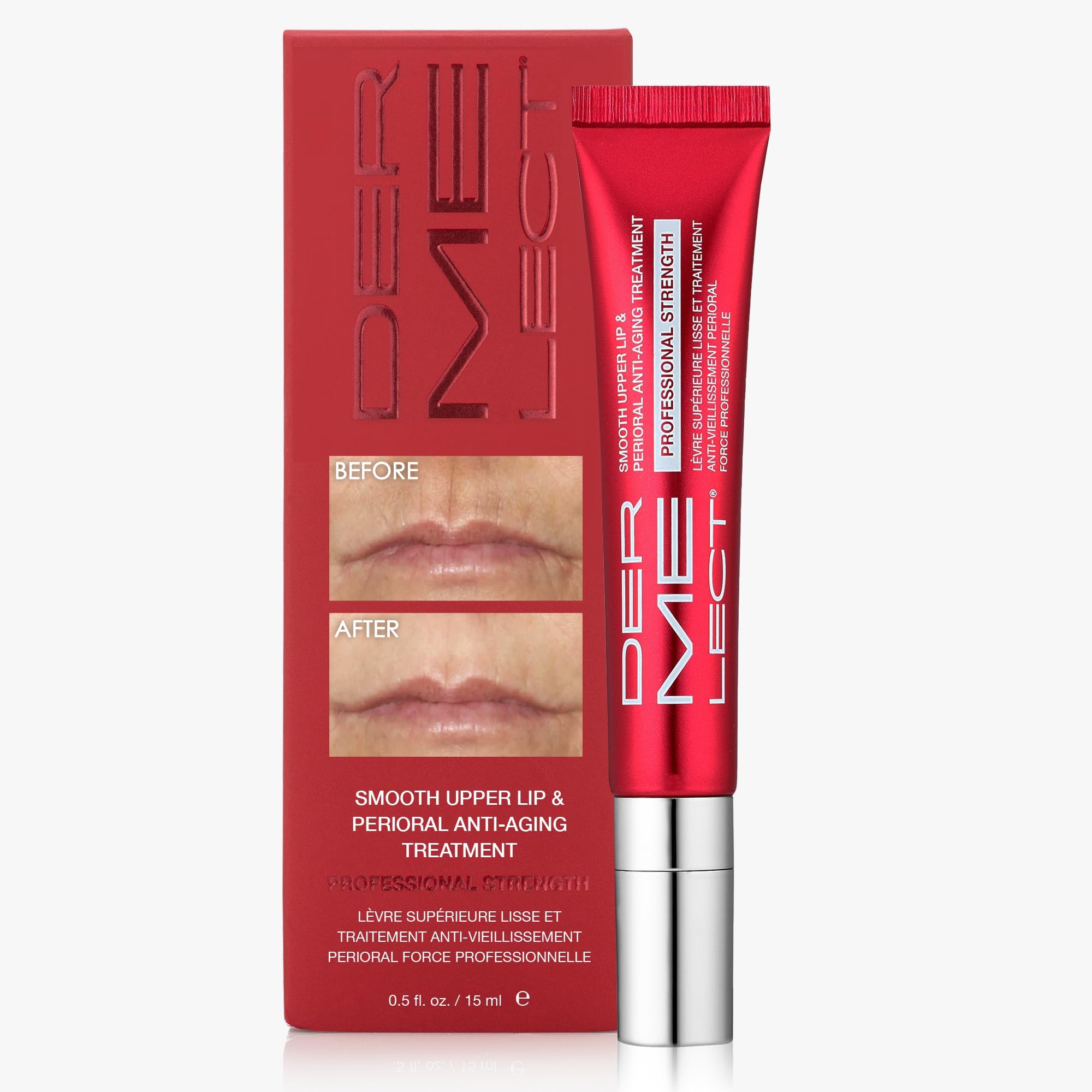 Smooth Upper Lip & Perioral Anti-Aging Treatment - Professional Strength 15ml