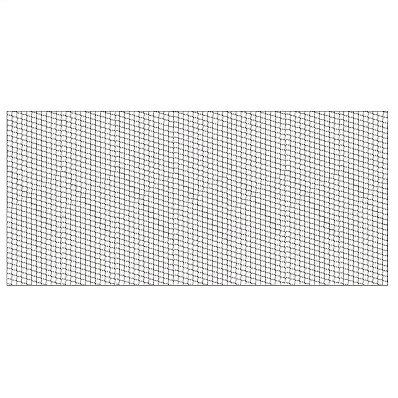 Ballfangnetz, Fußball-Rückfangnetz (3 X 6 M) – Strapazierfähiges Sport-Absperrnetz, Wiederverwendbar, 10 cm Maschenweite, 0,3 cm Seilstärke, Für Baseball, Fußball Und Basketball