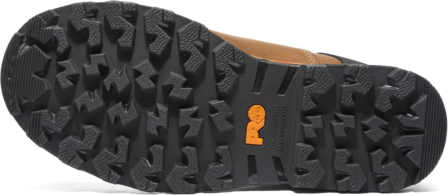 Timberland PRO Men's Boondock 6 Inch Soft Toe Waterproof Industrial Work Boot, Brown-2024 NEW, 9 M US