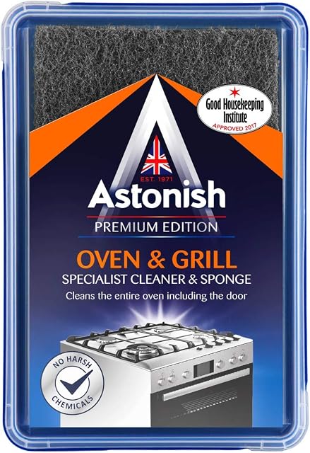 Astonish Oven and Grill Specialist Cleaner Paste with Sponge
