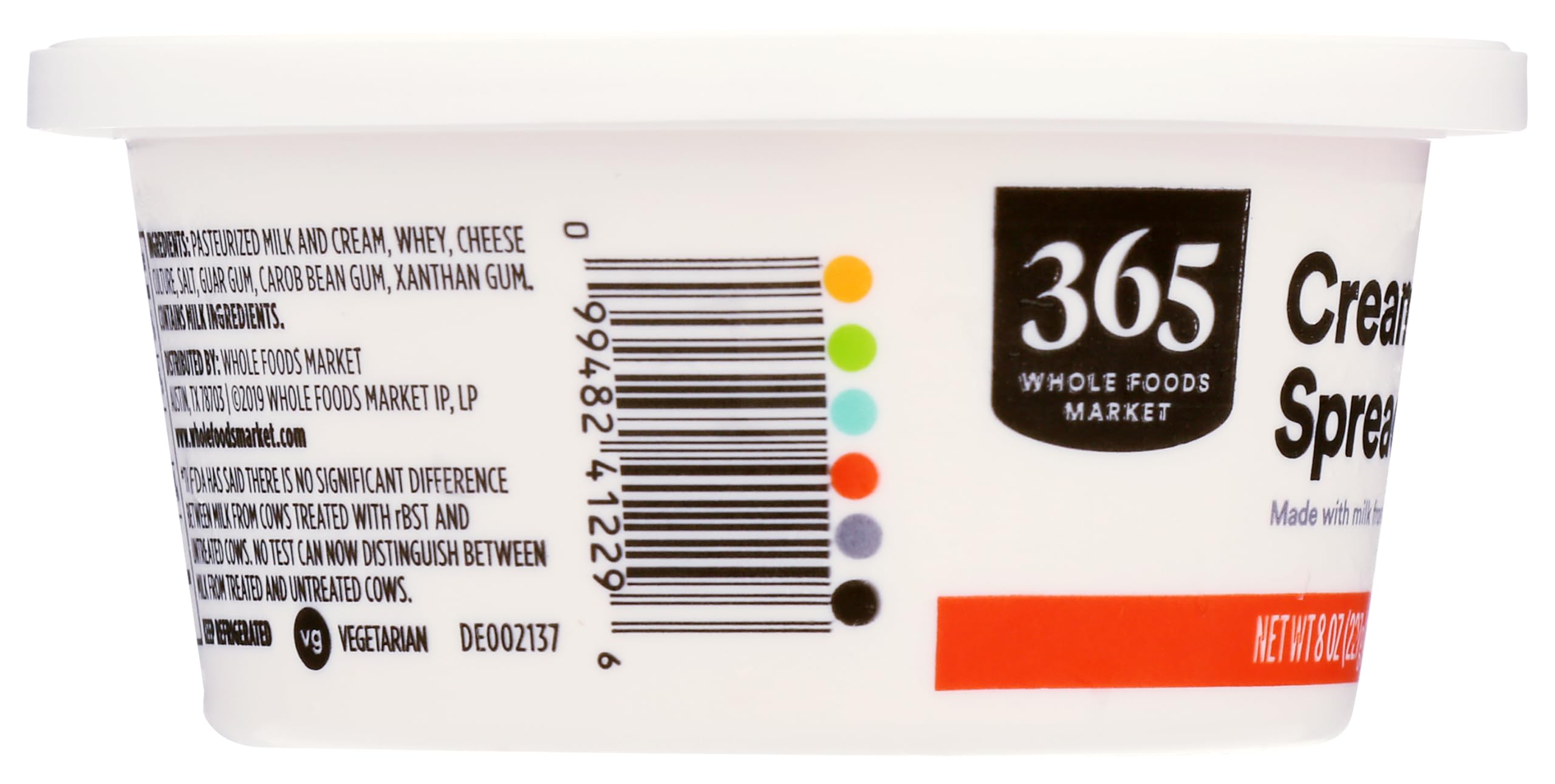 365 by Whole Foods Market Soft Cream Cheese 8 oz — view 4