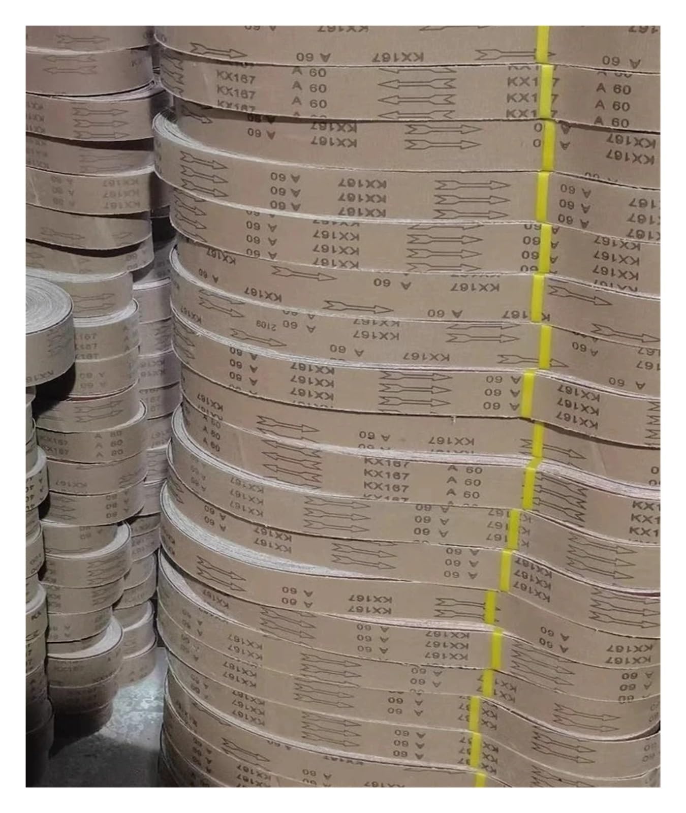 5 Pz 50X2100mm Nastro Abrasivo Abrasivo Lucidatura Metallo 2 "Banda P36-1000 Mix Pack Wet Dry A Duplice Uso(P400)