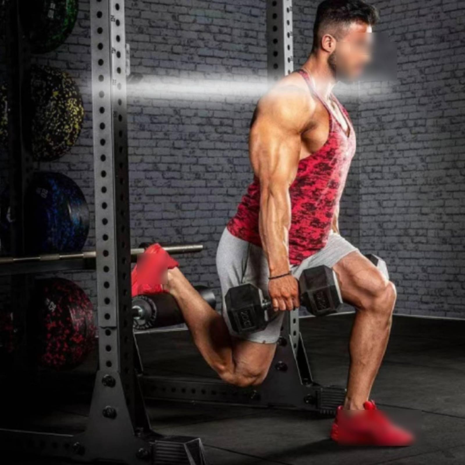 Gralara Attacco Facile da Installare Supporto Stabile Attrezzatura per Appassionati di Fitness, Palestra in Casa