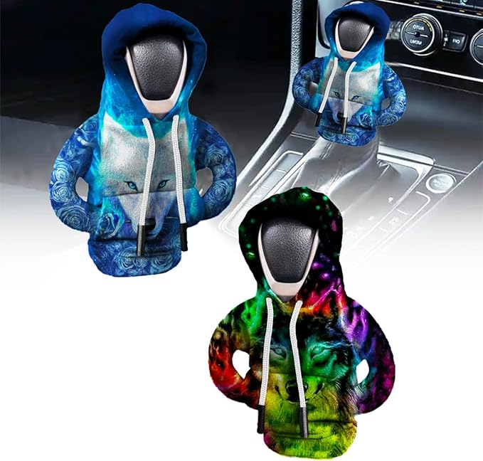 KAKIKA 2PCS Gear Shift Hoodie, Universal Car Gear Shift