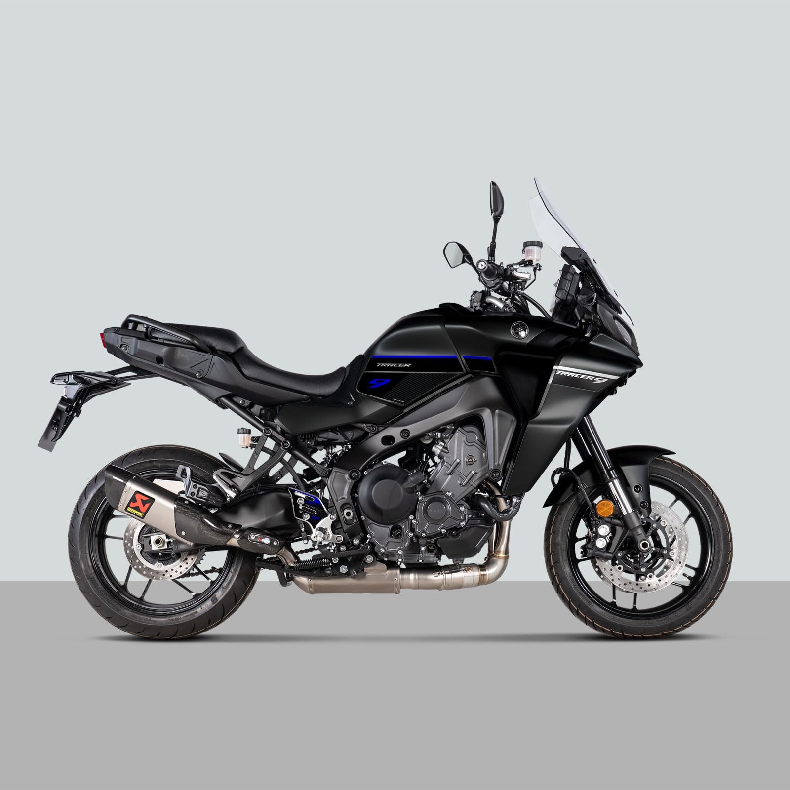 Kit Adesivi In Resina 3D Per Yamaha Tracer 9 2025 Redline, Protezioni Para-serbatoio Anti-graffio, Made In Italy