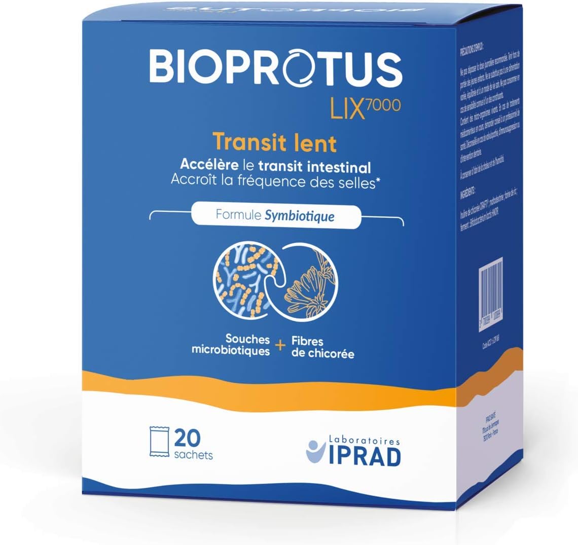 Bioprotus LIX 7000 transit lent 20 sachets