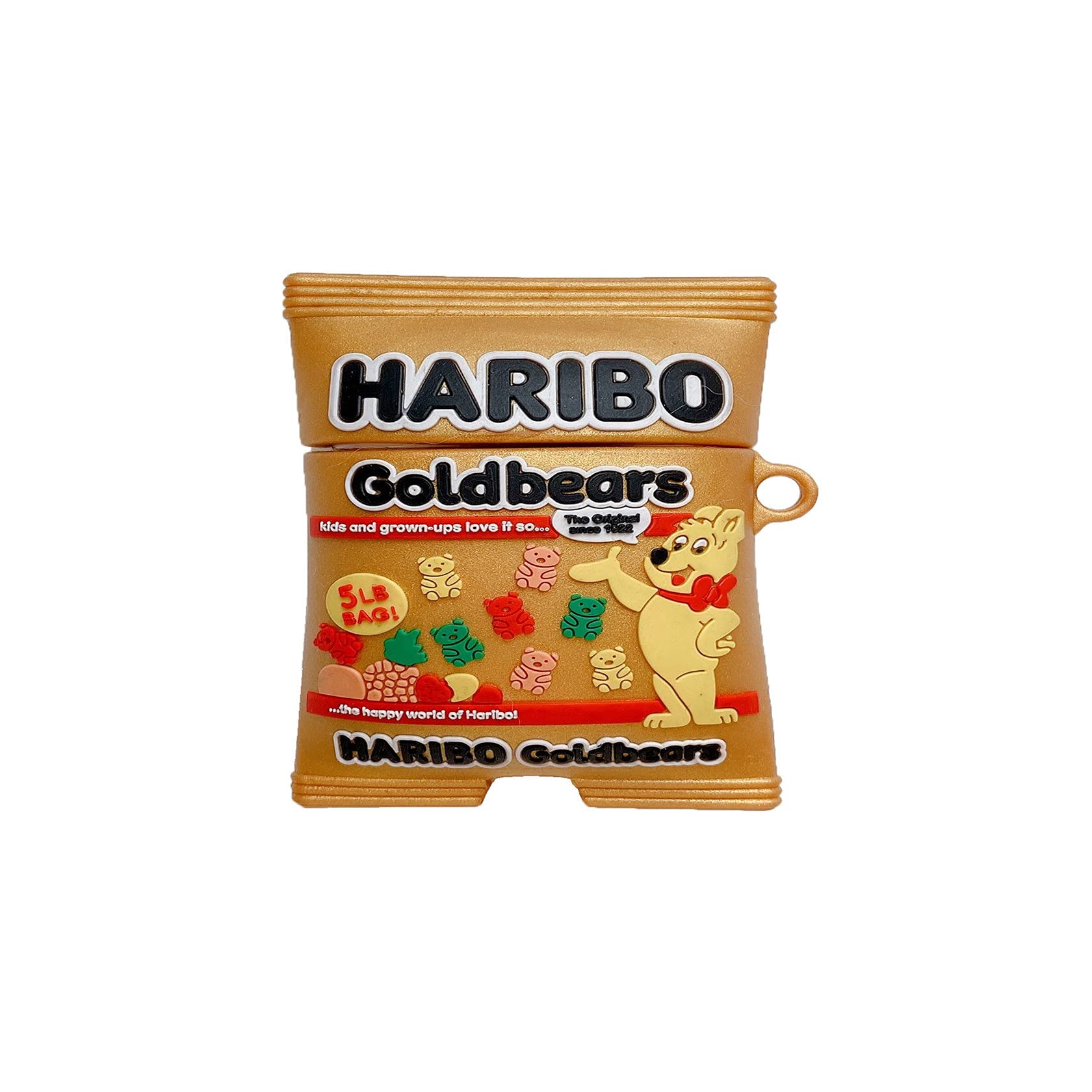 HARIBO グミベアデザイン AirPodsケース AirPods PRO kılıf, 3D Sevimli, Modaya Uygun ve İlginç Şeker