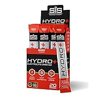 Science in Sport HYDRO+ Electrolyte Drink Mix 20x4,5g Frutti di bosco