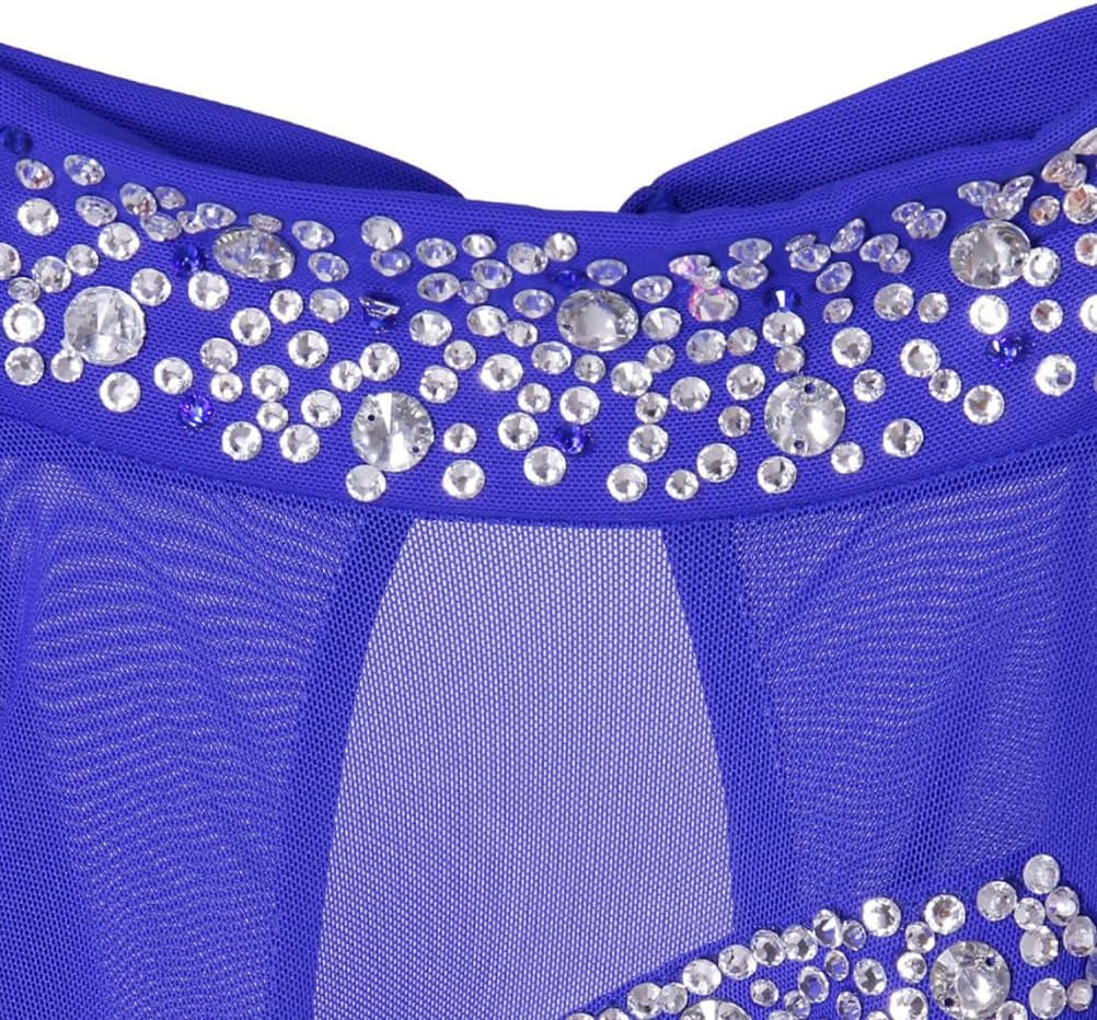 Classic Figure Skating Dress for Ladies Roller Skating Winter Sportswear Professional Ice Skating Competition Costume Crystal/Rhinestone
