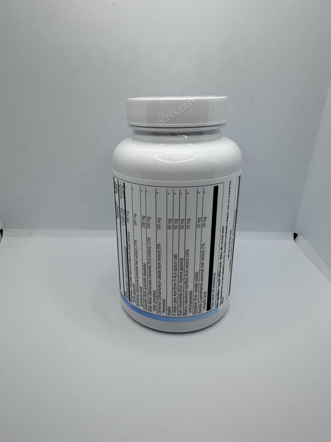 Nutra Biogenesis Diabetone Plus - Metabolic Support Supplement with Cinnamon, Gymnema, Inositol & Bitter Melon, Herbal Balance Complex for Women & Men - 90 Capsules