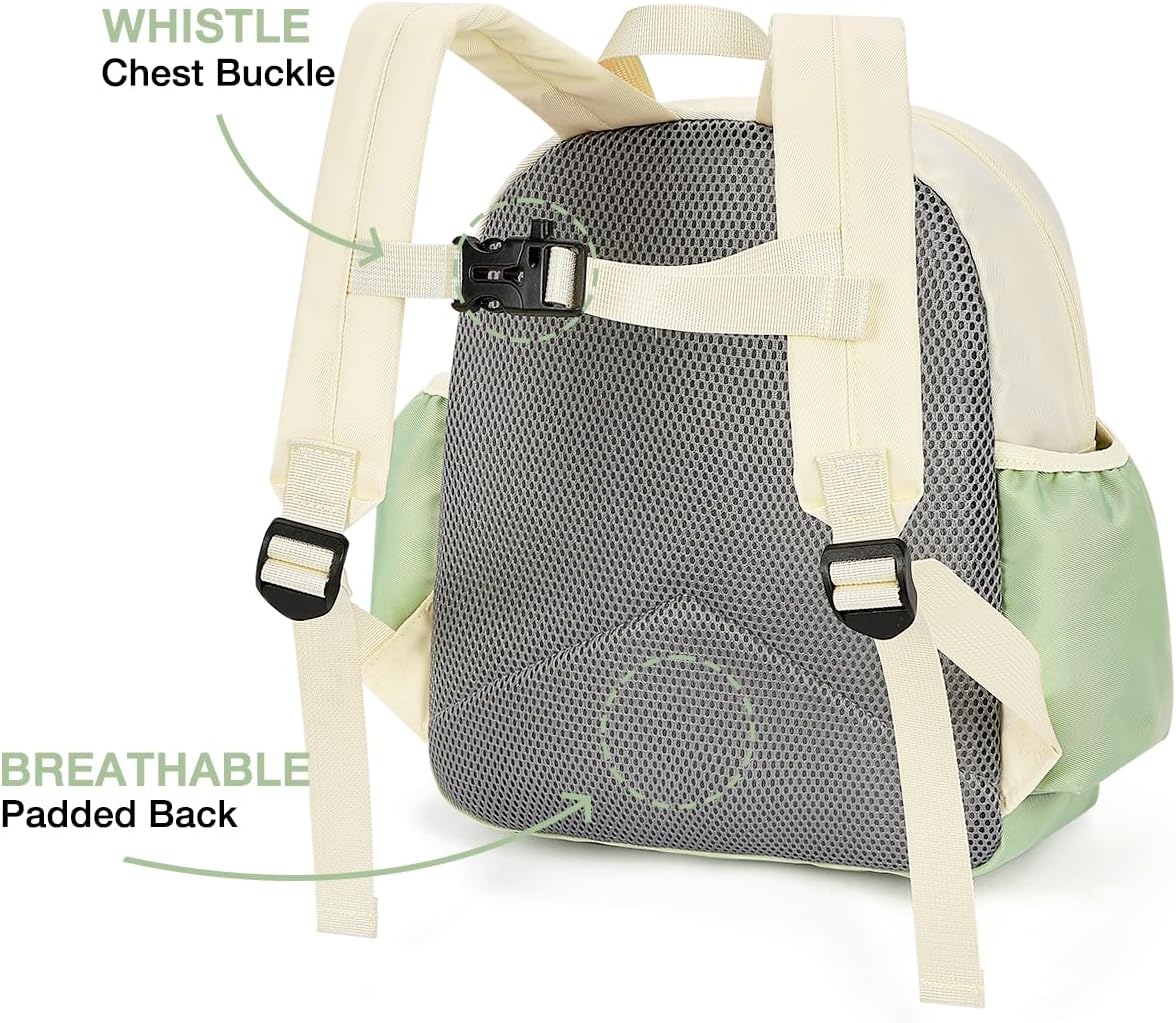 STEAMEDBUN Toddler Backpack Boys Girls 2-4, Preschool Daycare Backpack -12inch - Image 2