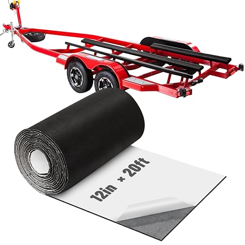 HolyMaji Adhesive Backed Marine Trailer Bunk Carpet 16.5 ft