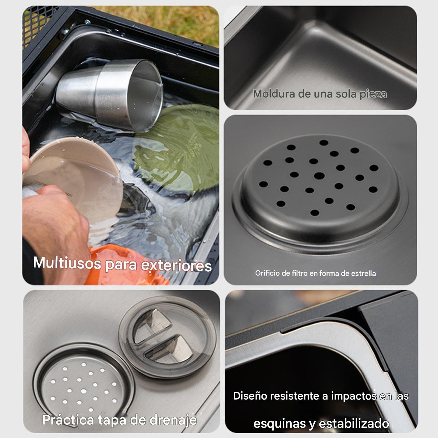 Campingspüle Vielseitig, Spülwanne, Becken, Abwaschschüssel
