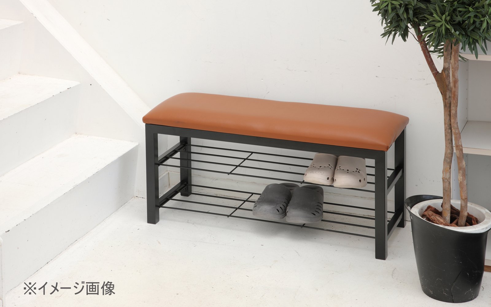 【2/3受渡完了】≪yt1514ジ≫ あずま工芸 エントランスベンチ TBC-008 棚付き 幅80cm 玄関ベンチ/玄関椅子/腰掛け/スツール/収納/下駄箱/中古家具/宮城県仙台市 60616-16 Amazon｜あずま工芸 エントランスベンチ 80cm幅 ブラウン色 TBC-008