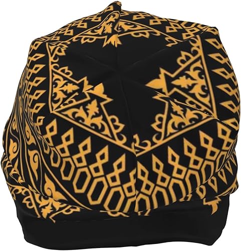 Miniatura 5 de ROSIHODE Gorro africano holgado para adultos gorro de punto elástico de calavera para invierno para mujeres y hombres