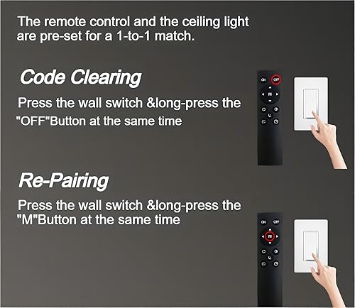 Miniatura 8 de Lámpara de techo de montaje empotrado de 12 pulgadas, 28 W, 3000 lm, luz de techo LED ultrafina con retroiluminación, lámpara moderna de montaje en