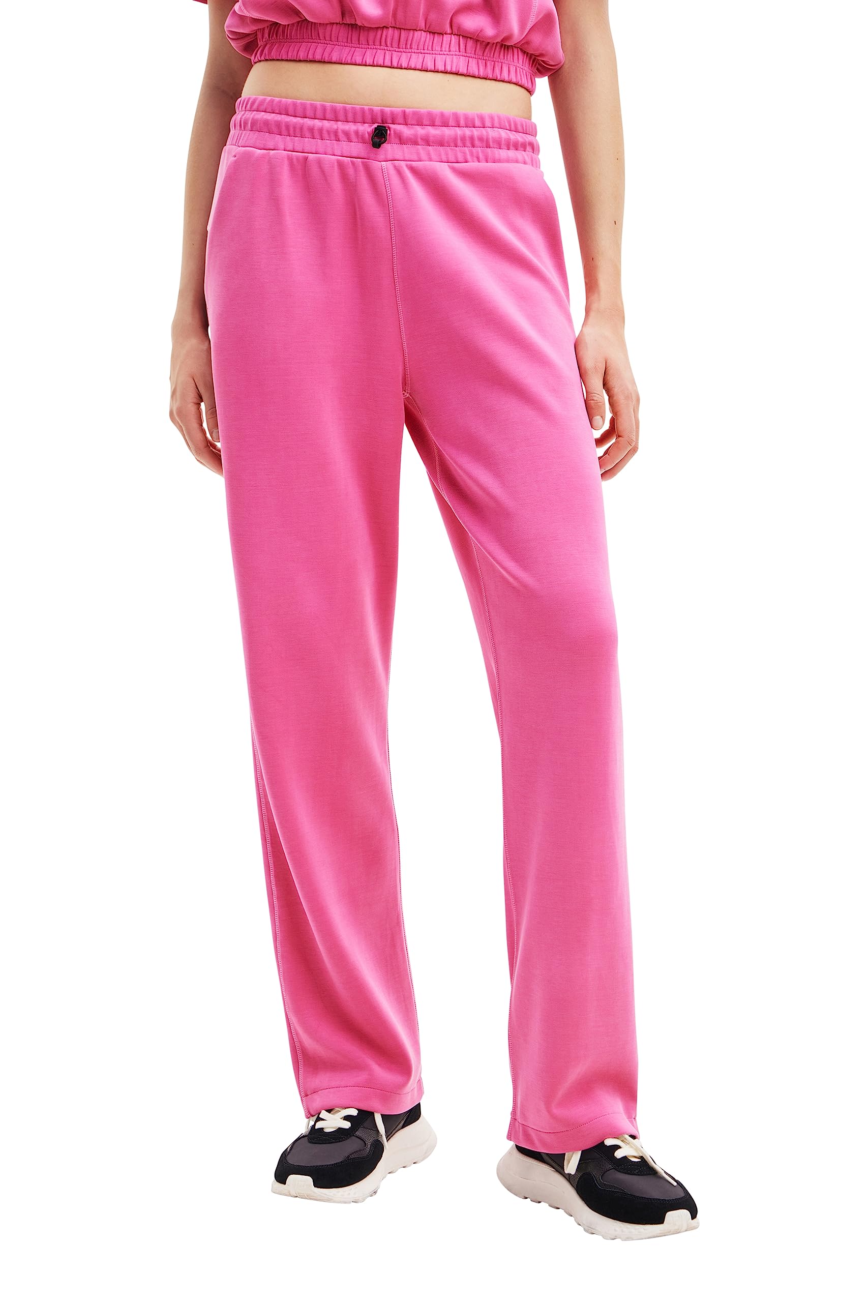 Desigual Women's Pinko Casual Pants, Red, XL