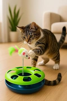 T NEKE  ngarak Toplu Yayl  Fareli Kedi  ember Oyunca  E lence Aksesuar  Kedi Oyun  emberi YE L