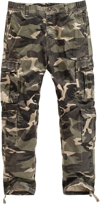 Mens Cargo Pants camo